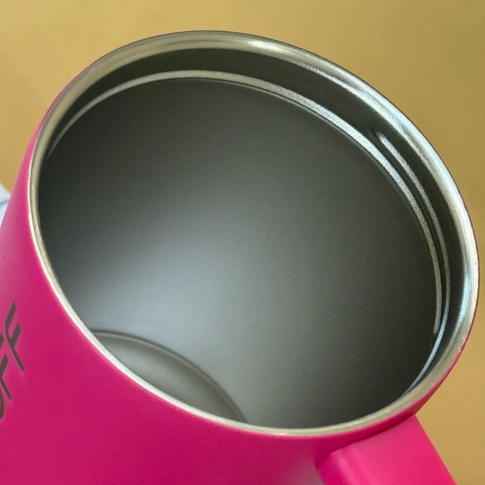 40 oz Tumbler Water Bottle with Handle and Flip Straw - Picture 4 of 12